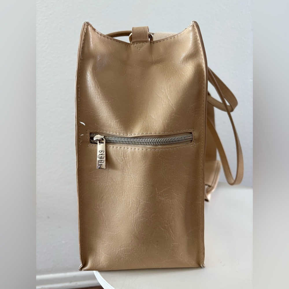 BEIS The Work Tote in Beige - Picture 6 of 16